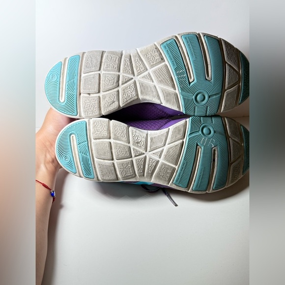 Asics Women's Gel Muse Fit S454N Purple Blue Running Shoes Sneakers - Picture 10 of 10